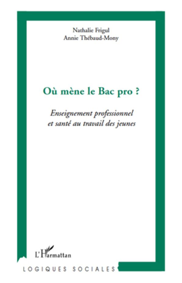 Où mène le Bac pro ?: Enseignement professionnel et santé au travail des jeunes
