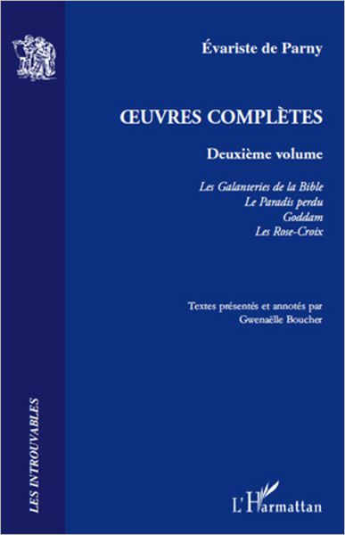 Oeuvres complètes: Deuxième volume