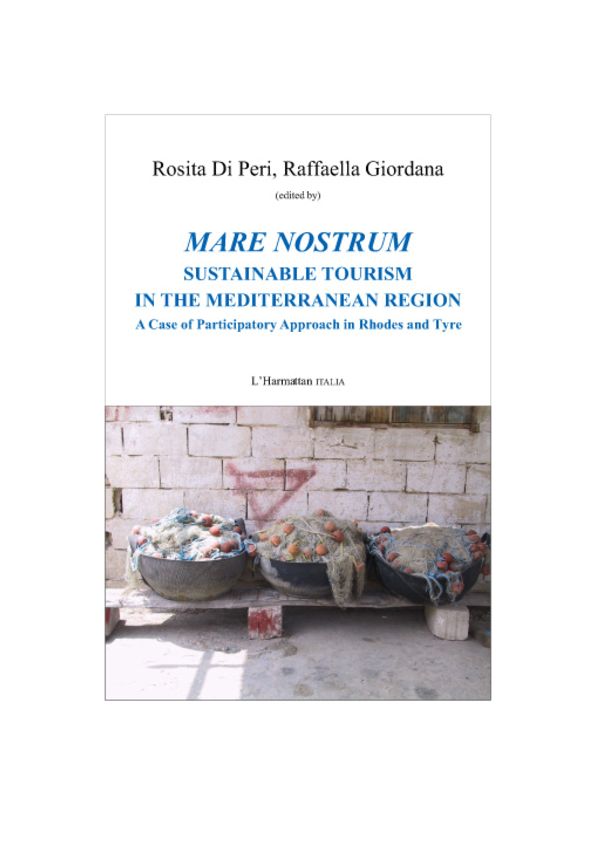 MARE NOSTRUM SUSTAINABLE TOURISM IN THE MEDITERRANEAN REGION