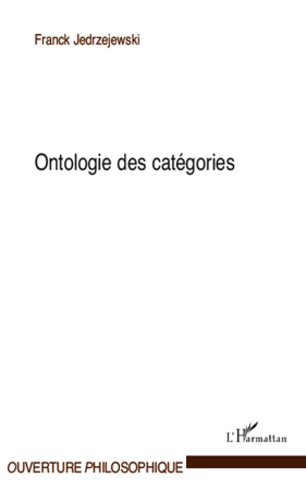 Ontologie des catégories
