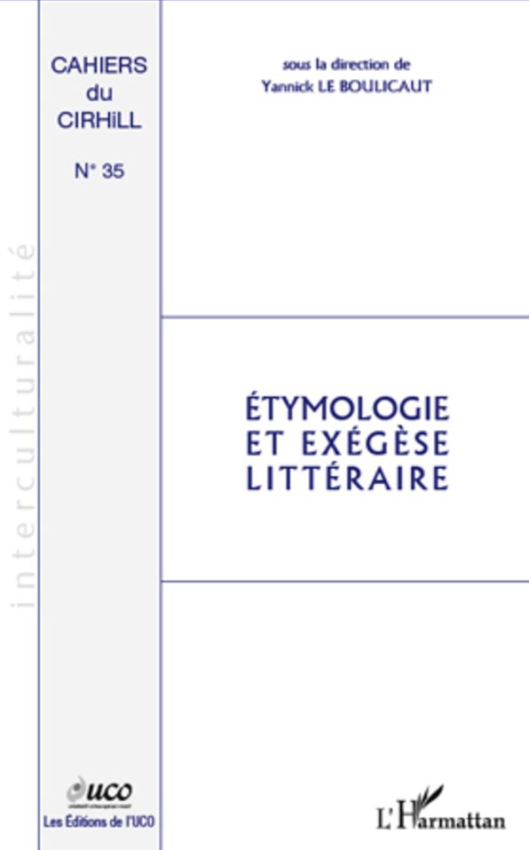Etymologie et exégèse littéraire