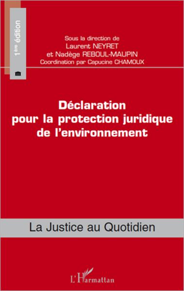 Déclaration pour la protection juridique de l'environnement