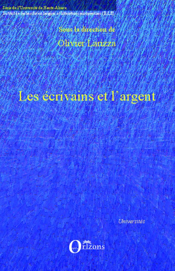 Les écrivains et l'argent