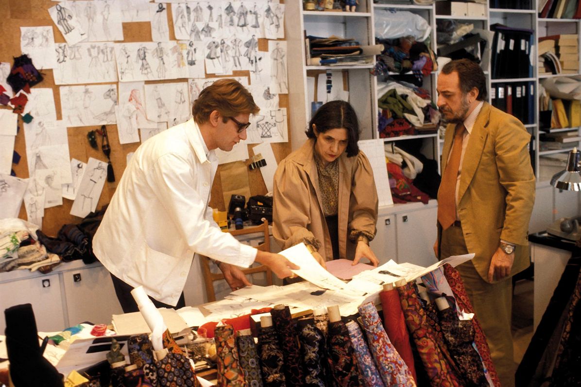 Yves Saint Laurent's Studio: Mirror and Secrets