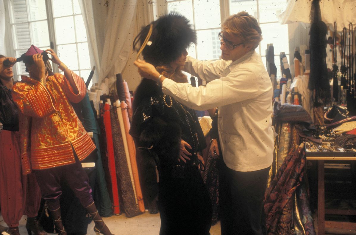 Yves Saint Laurent's Studio: Mirror and Secrets