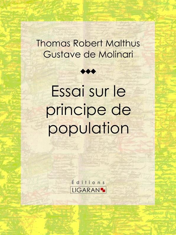 Essai sur le principe de population