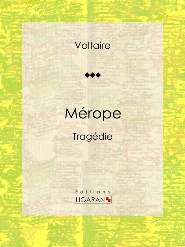 Mérope: Tragédie