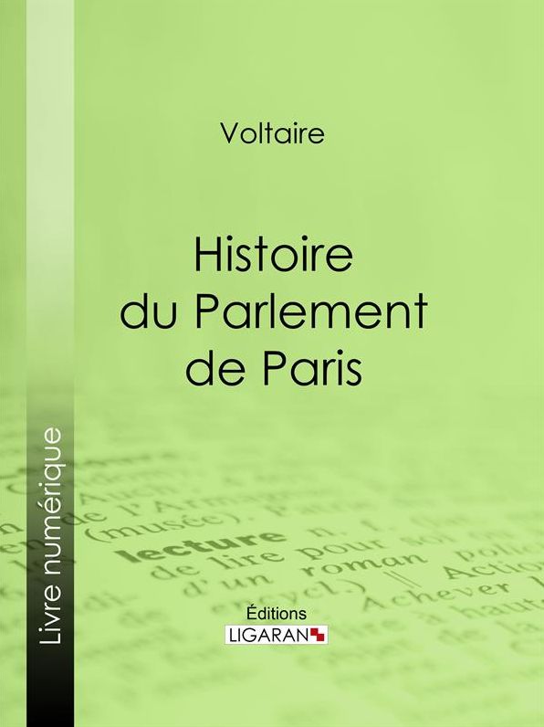 Histoire du Parlement de Paris
