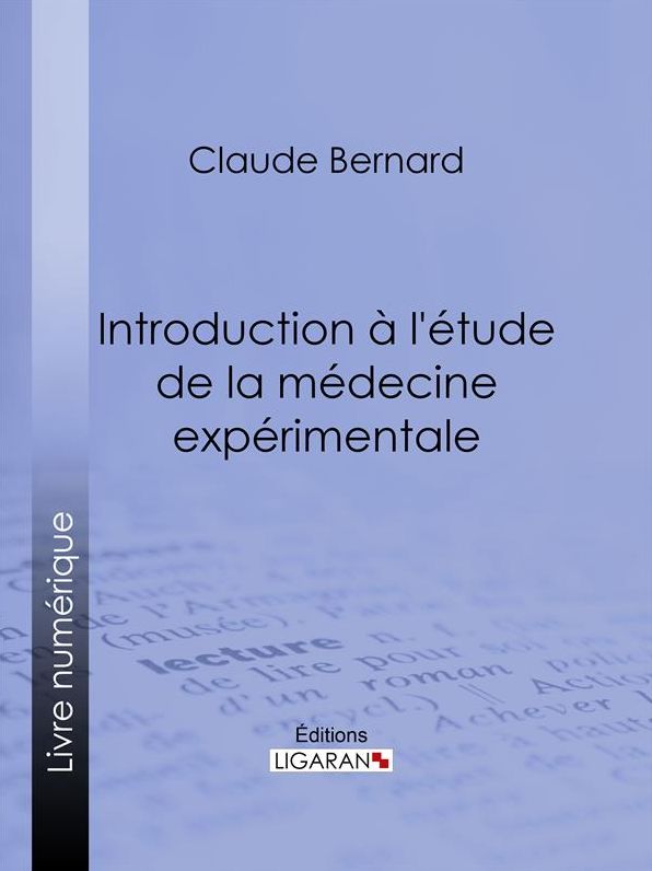 Introduction à la médecine expérimentale