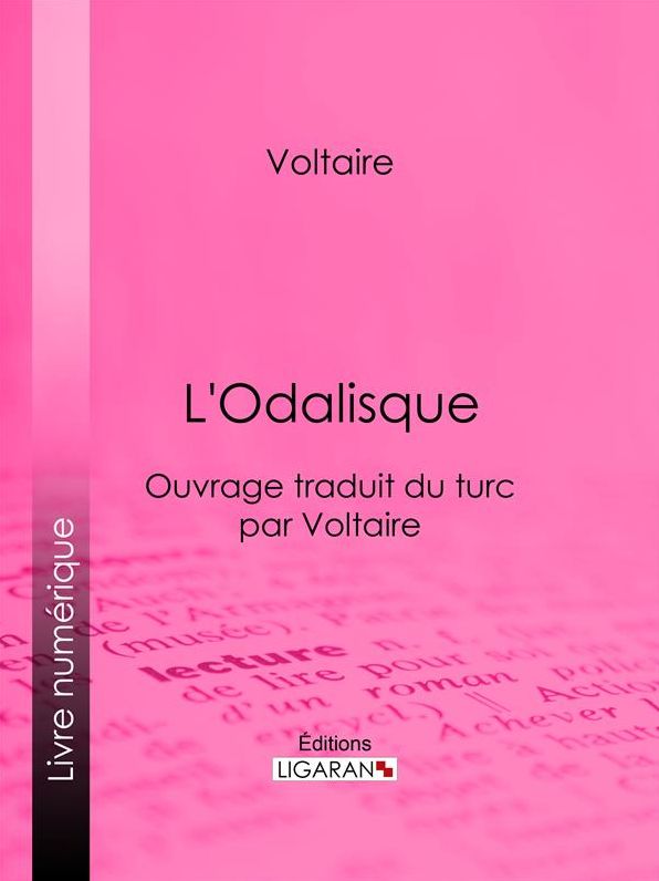 L'Odalisque: Ouvrage traduit du turc par Voltaire