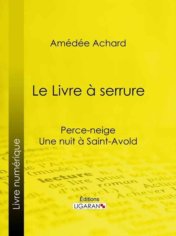 Le Livre à serrure: Perce-neige - Une nuit à Saint-Avold