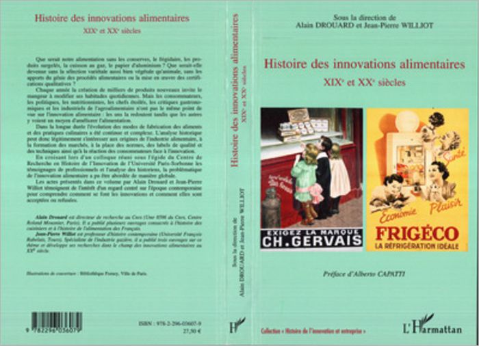 Histoire des innovations alimentaires: XIXe et XXe siècles