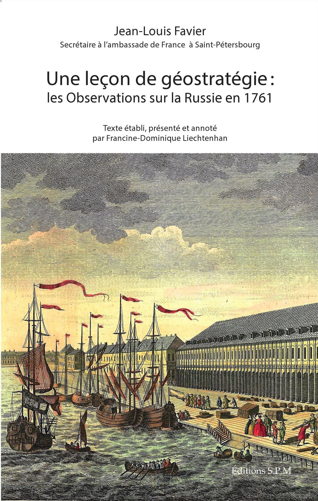 Une Leçon de géostratégie : les Observations sur la Russie en 1761