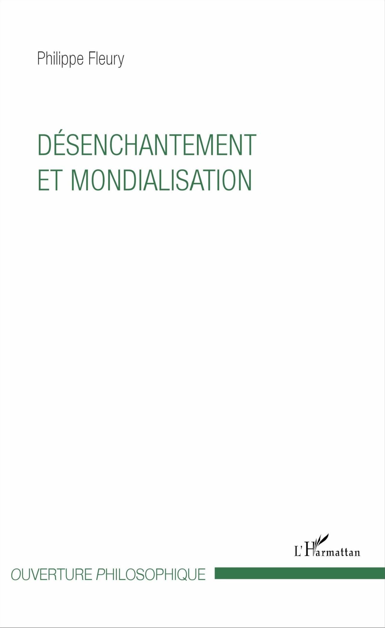 Désenchantement et mondialisation