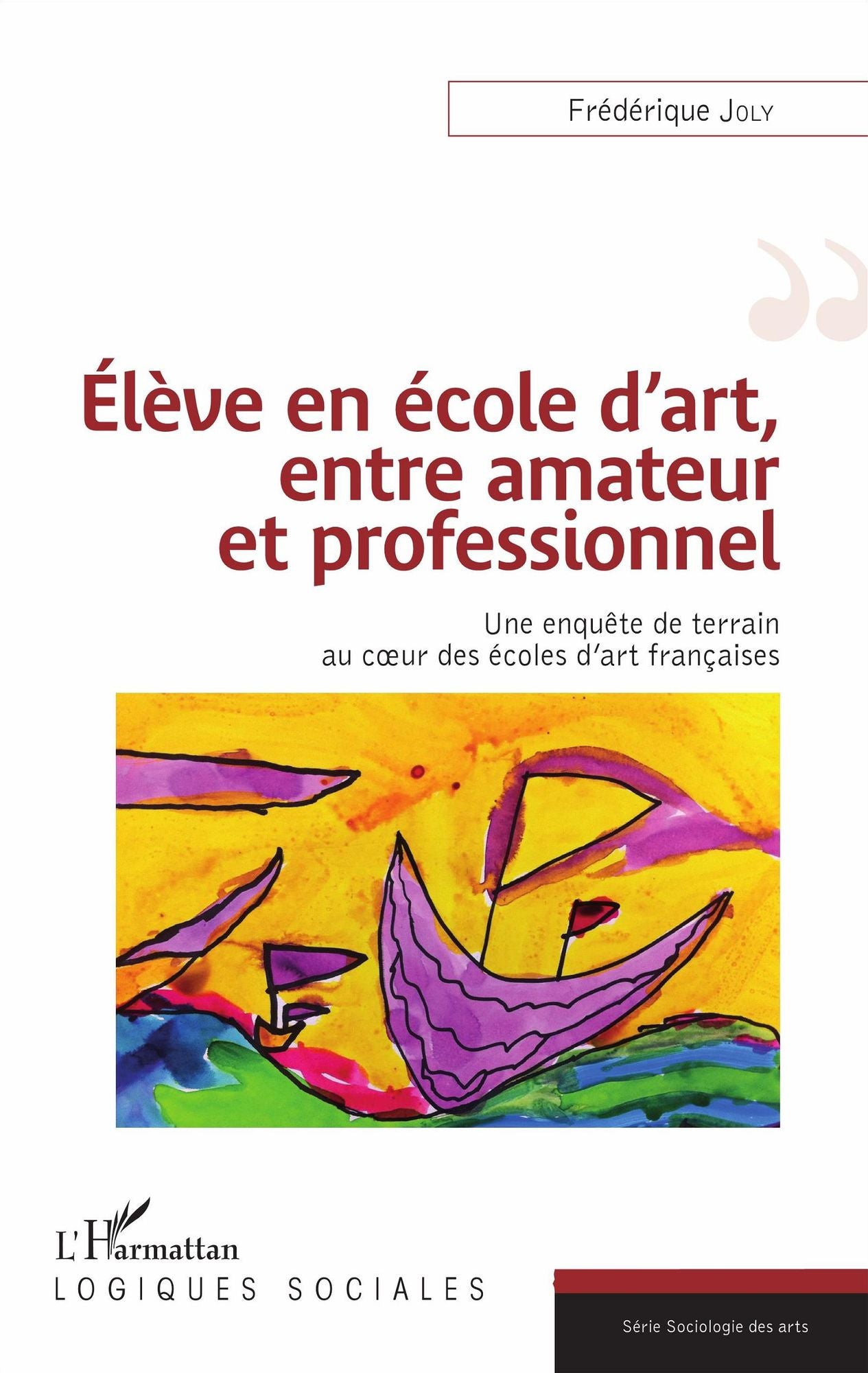 Élève en école d'art, entre amateur et professionnel: Une enquête de terrain au coeur des écoles d'art françaises