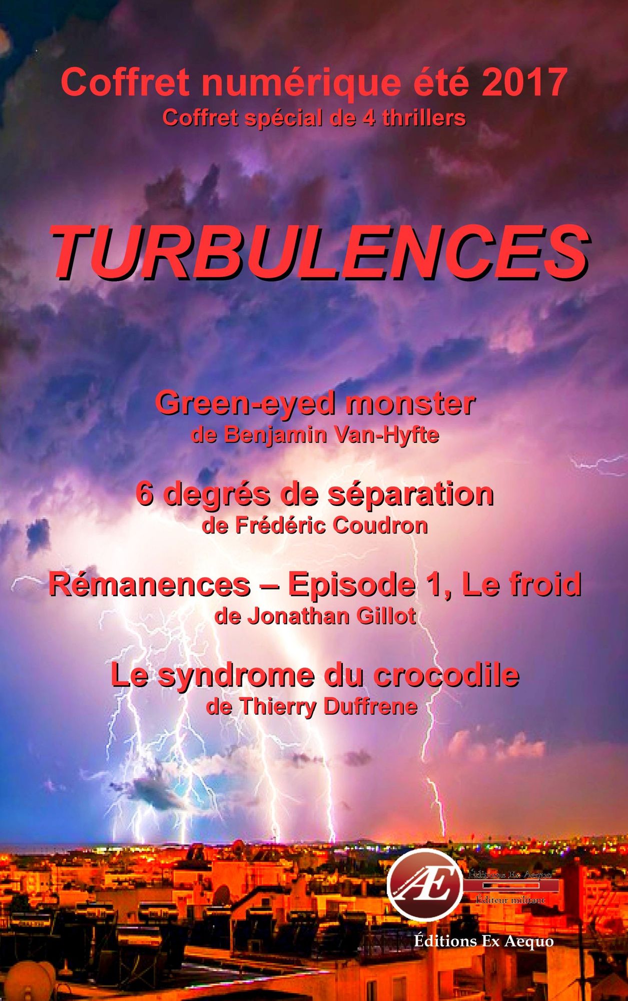 Turbulences: Coffret de 4 thrillers