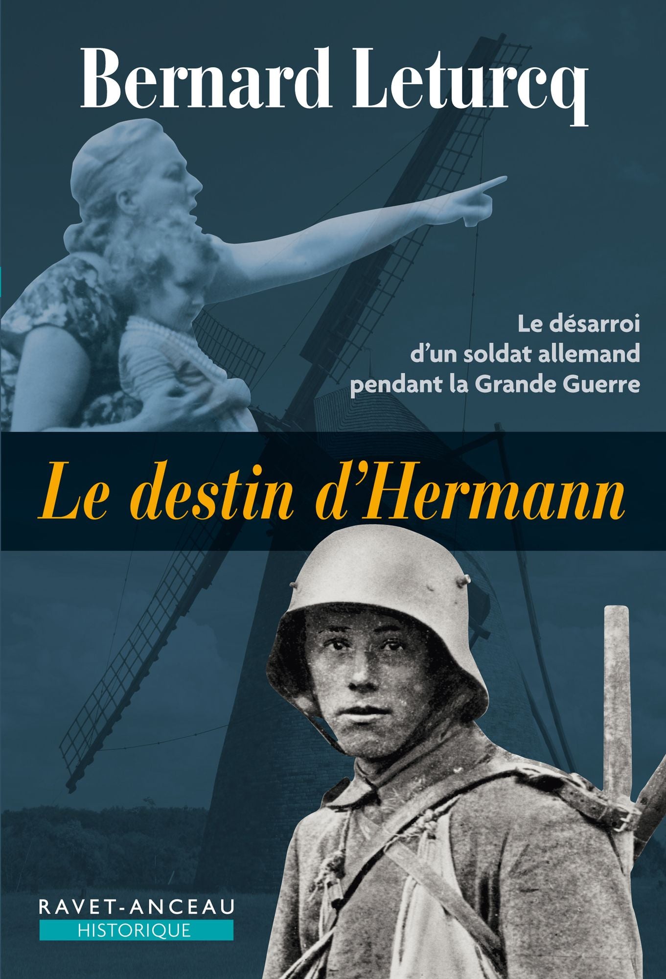 Le destin d'Hermann: Le désarroi d'un soldat allemand pendant la Grande Guerre