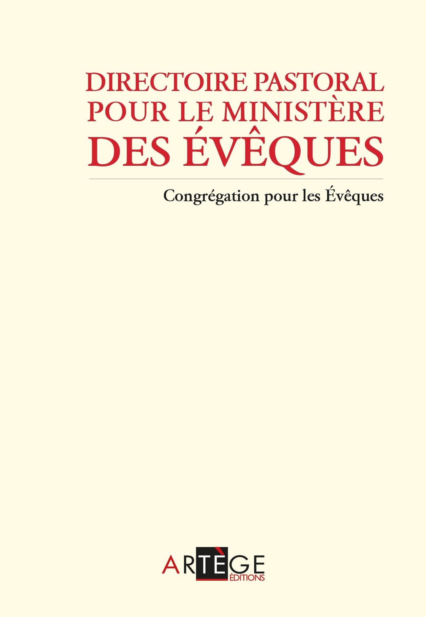 Directoire pastoral pour le ministère des évêques