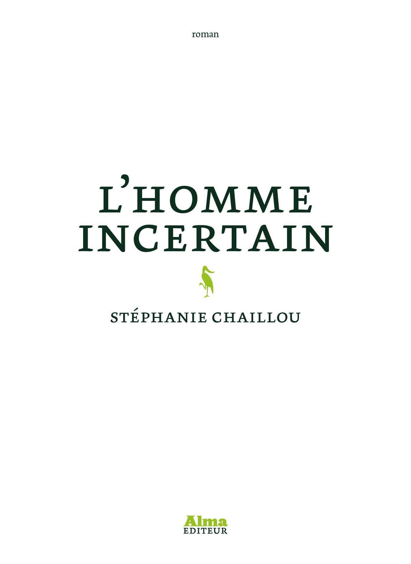 L'homme incertain