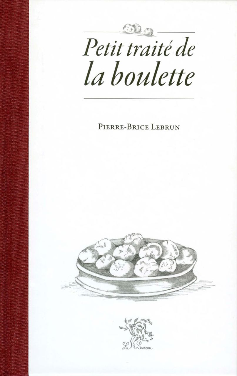 Petit traité de la boulette