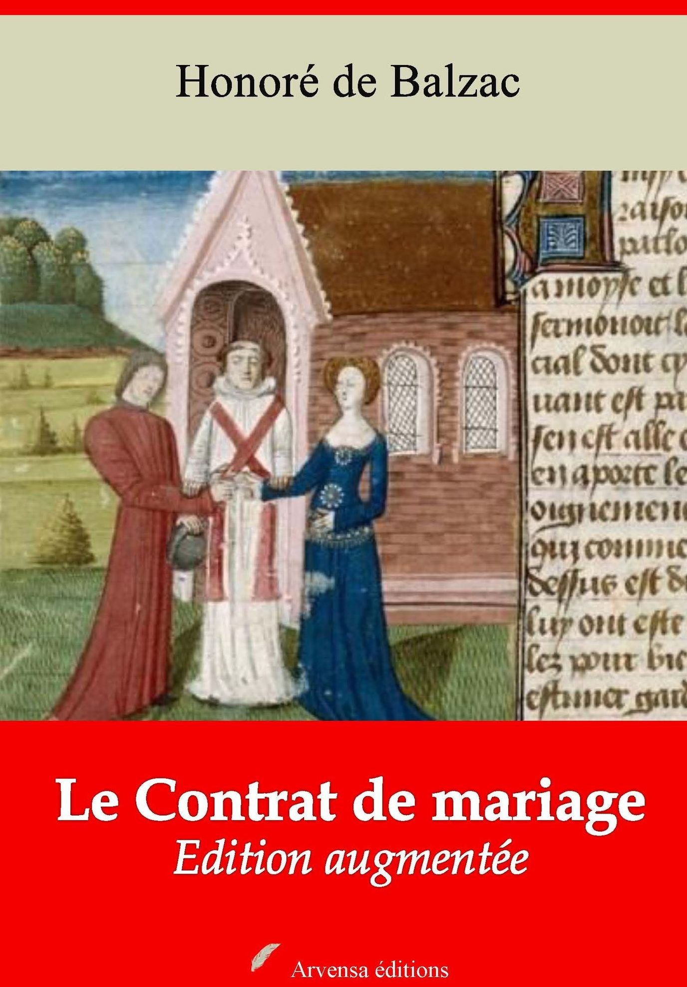 Le Contrat de mariage: Nouvelle édition augmentée - Arvensa Editions