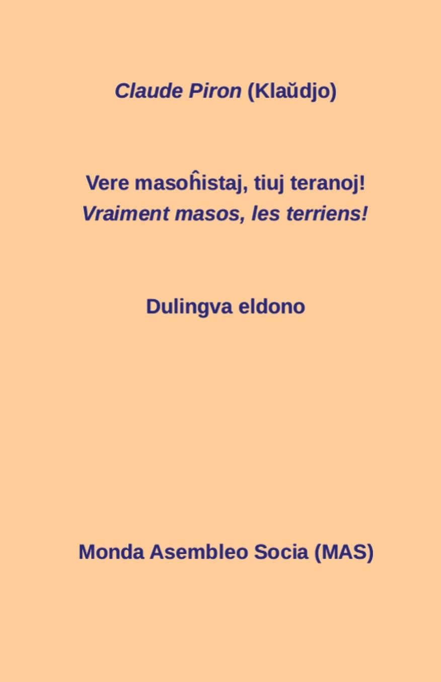 Vere maso: Dulingva eldono