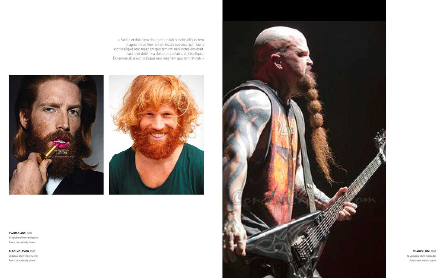 Beards Rock: Facial Hair in Contemporary Art and Graphic Design