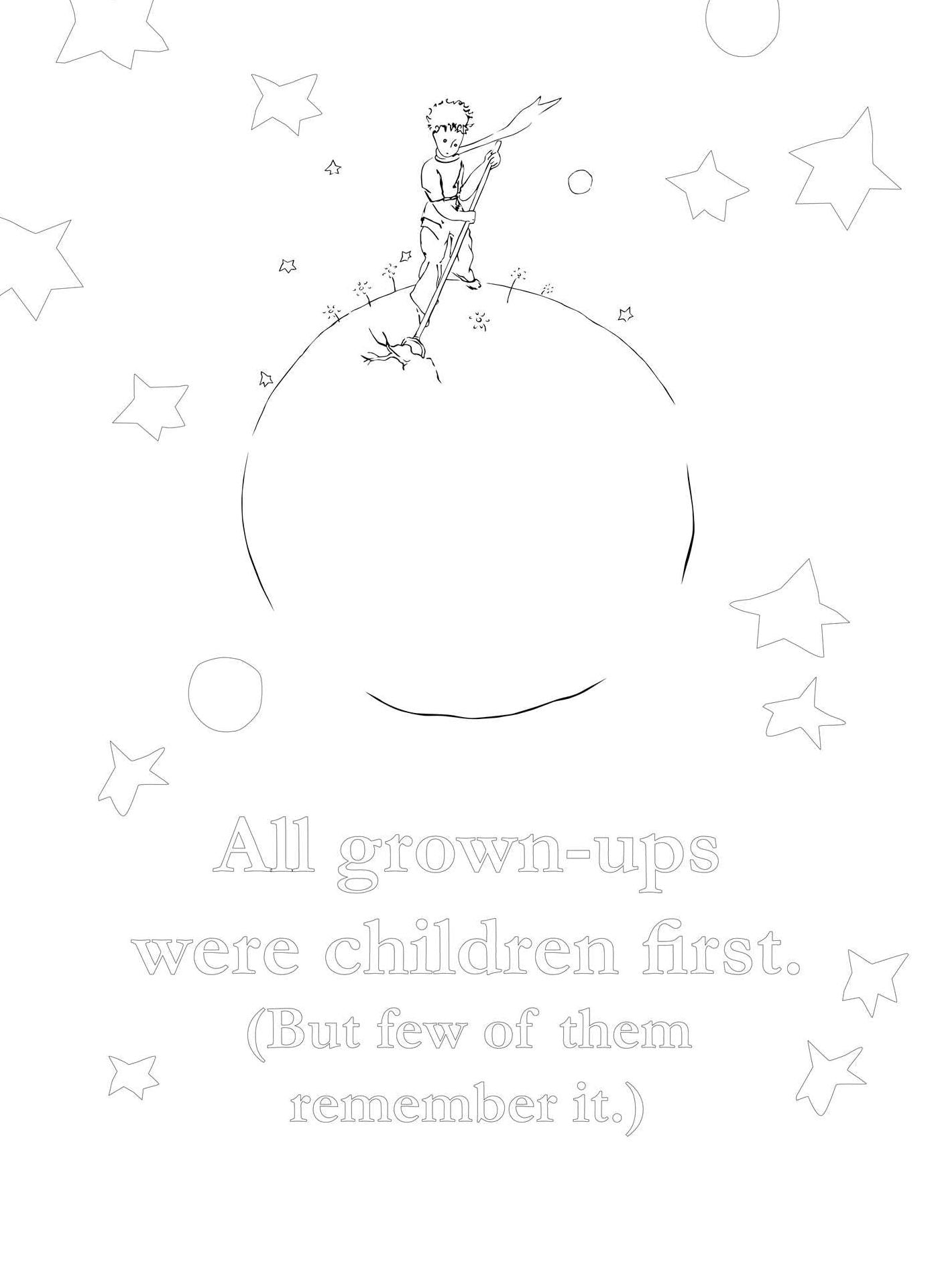 The Little Prince: The Coloring Portfolio