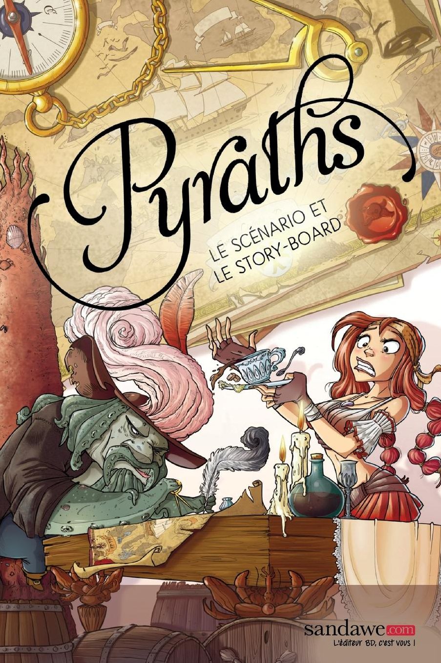 Pyraths - le scenario et le storyboard