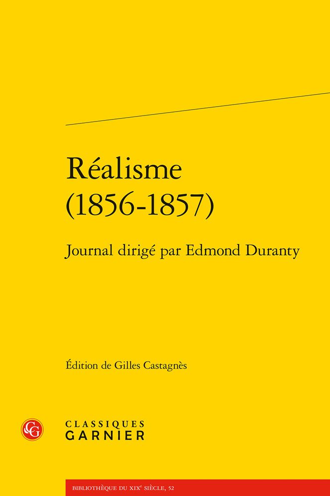 Realisme (1856-1857): Journal dirige par Edmond Duranty