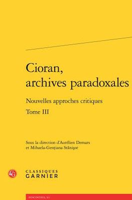 Nouvelles approches critiques