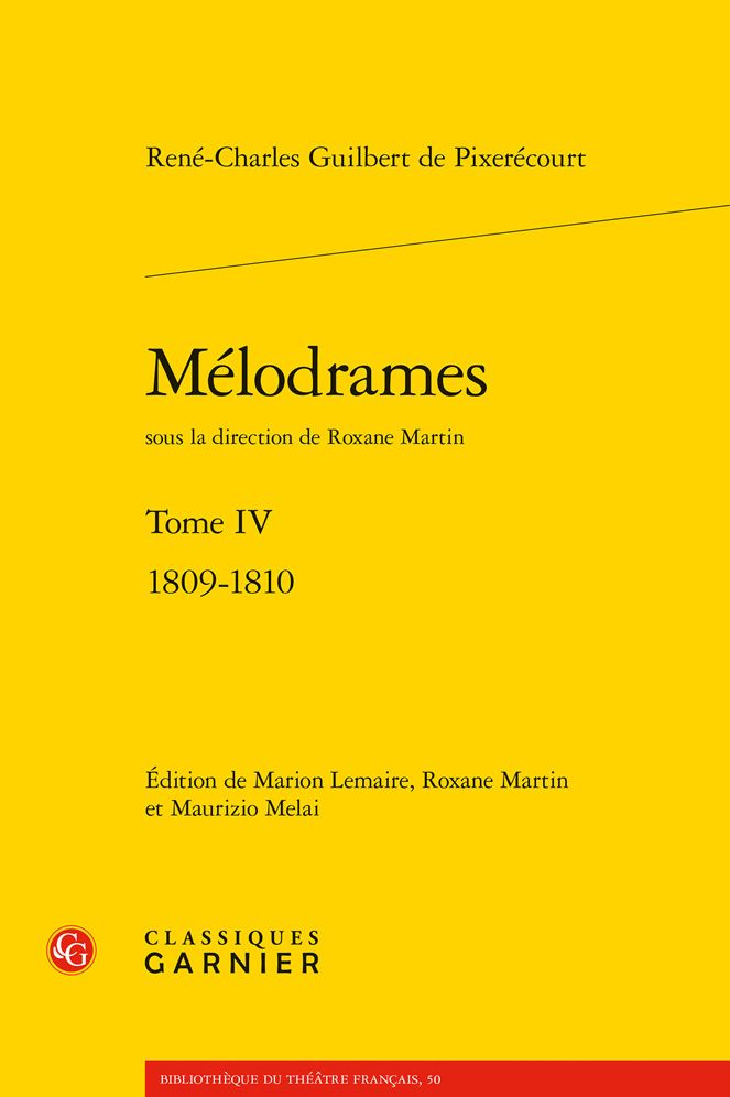 Melodrames: 1809-1810