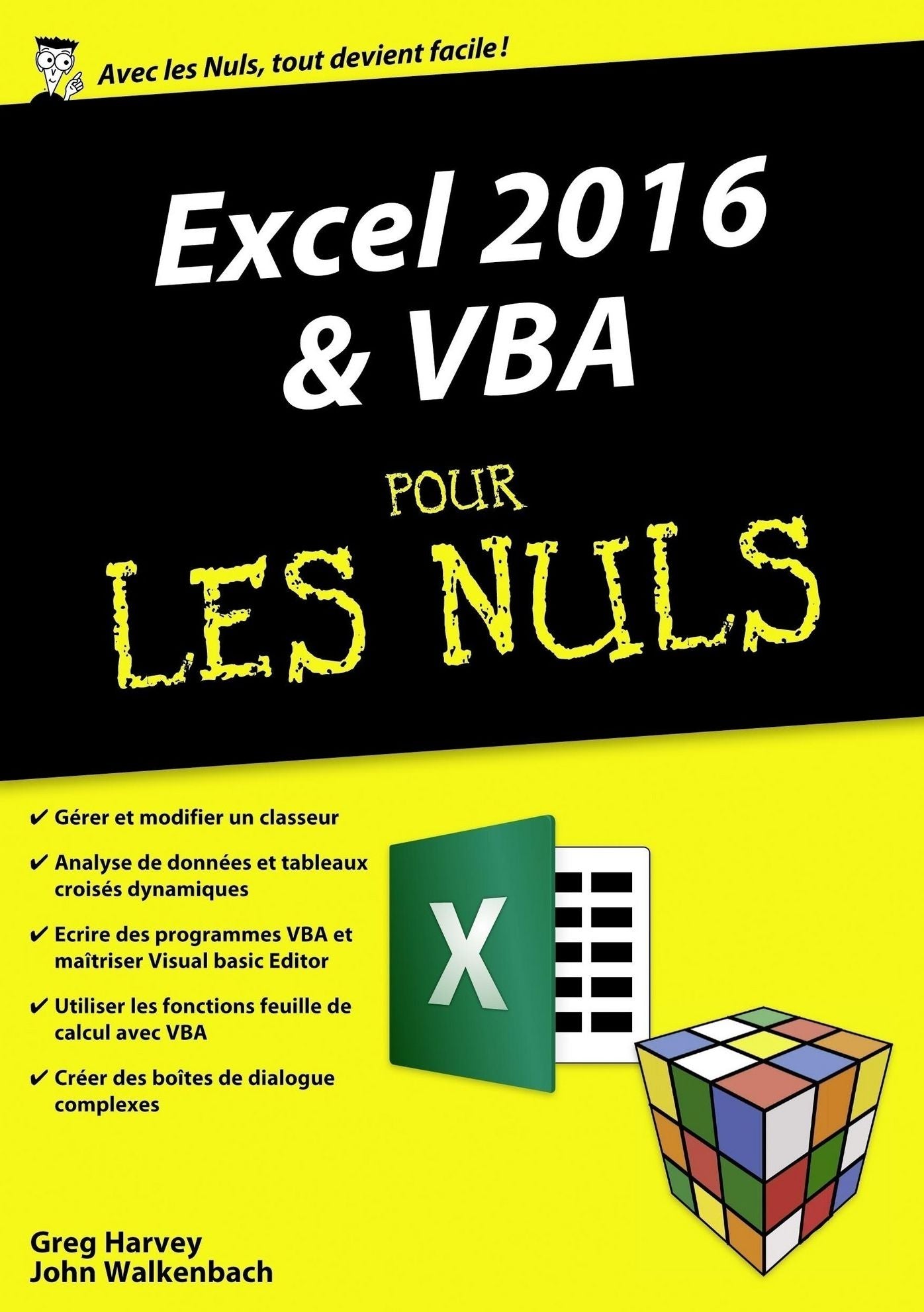 Excel 2016 et VBA pour les Nuls mégapoche