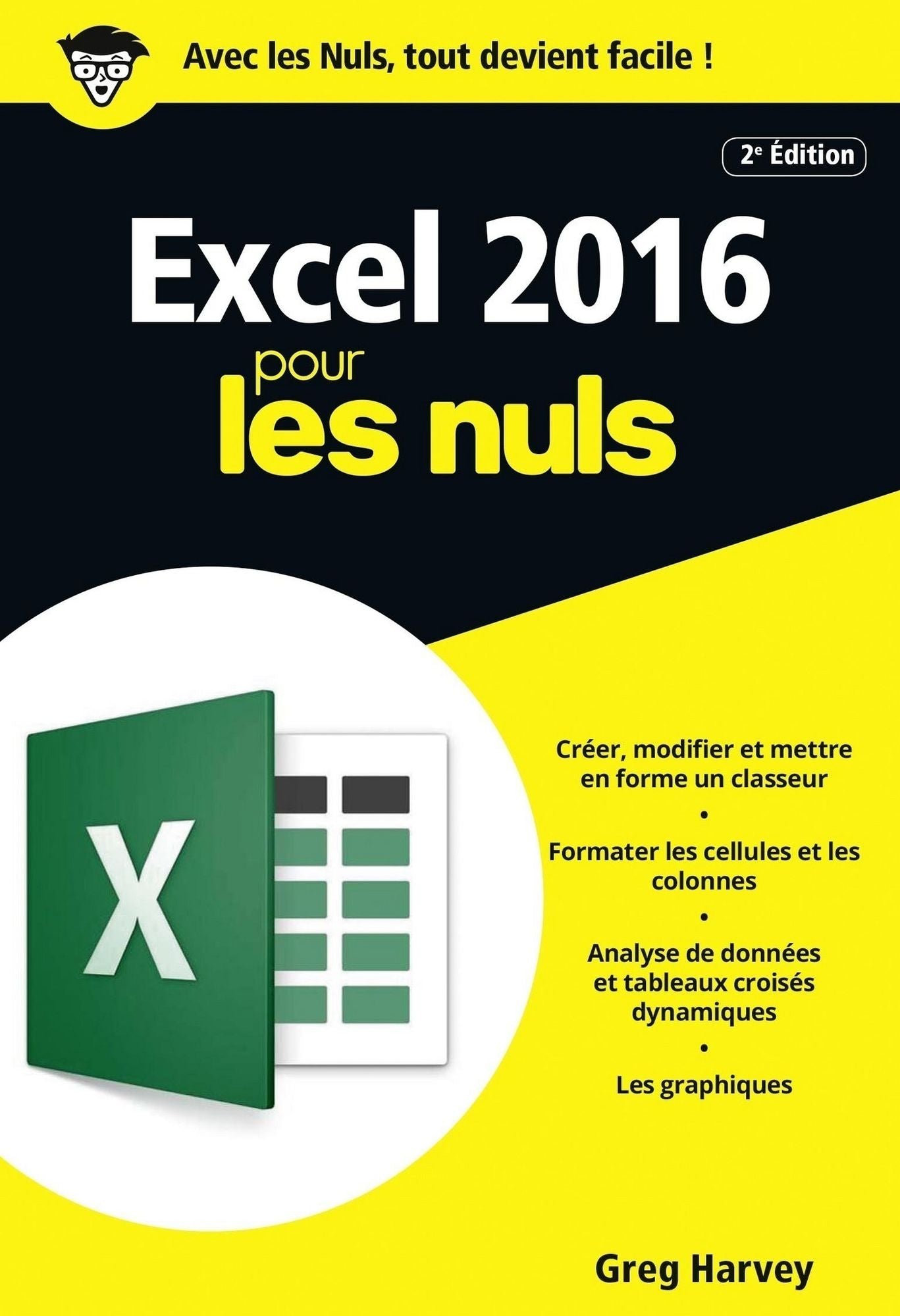 Excel 2016 pour les Nuls poche, 2e édition
