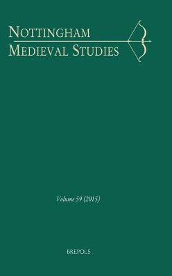 Nottingham Medieval Studies 59 (2015)