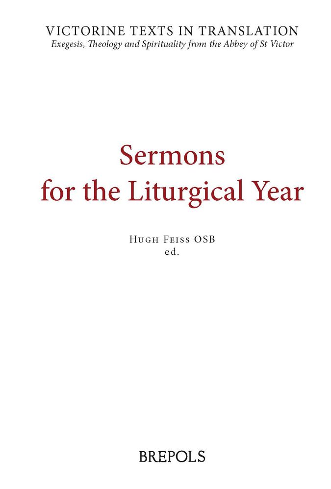 Sermons on the Liturgical Year