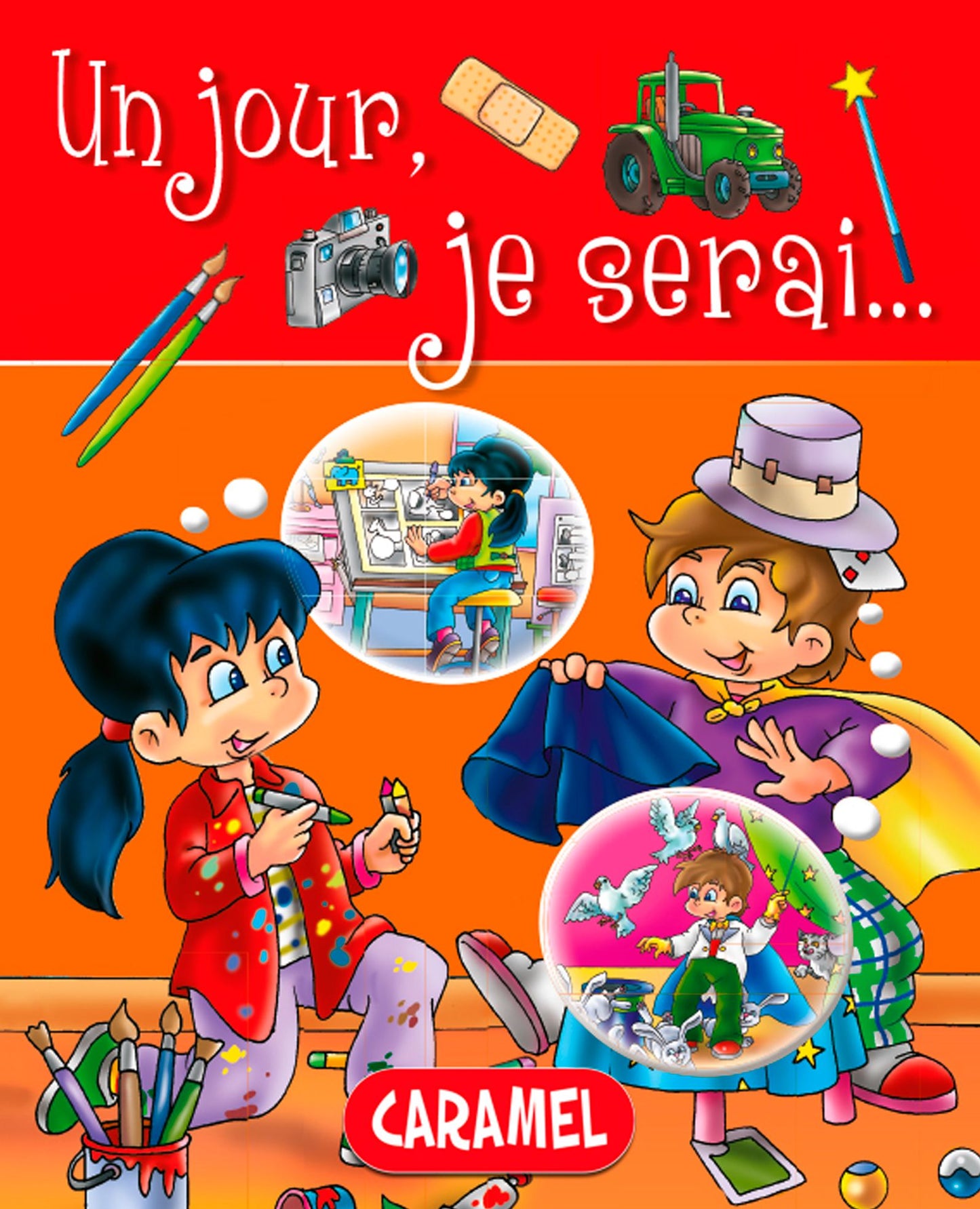 Un jour, je serai ...: Petit livre illustré pour découvrir les métiers