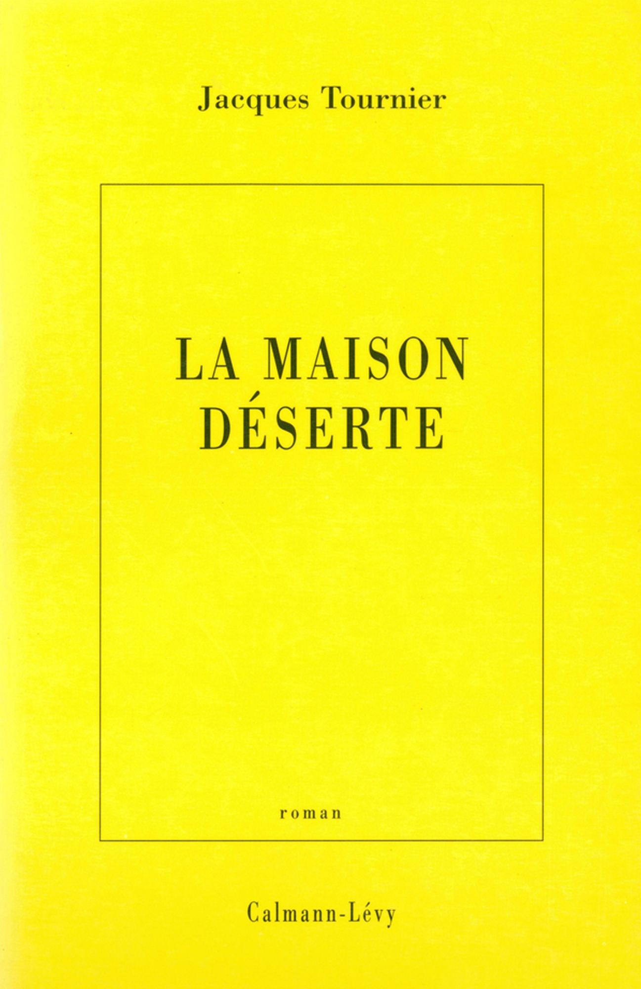 La Maison déserte