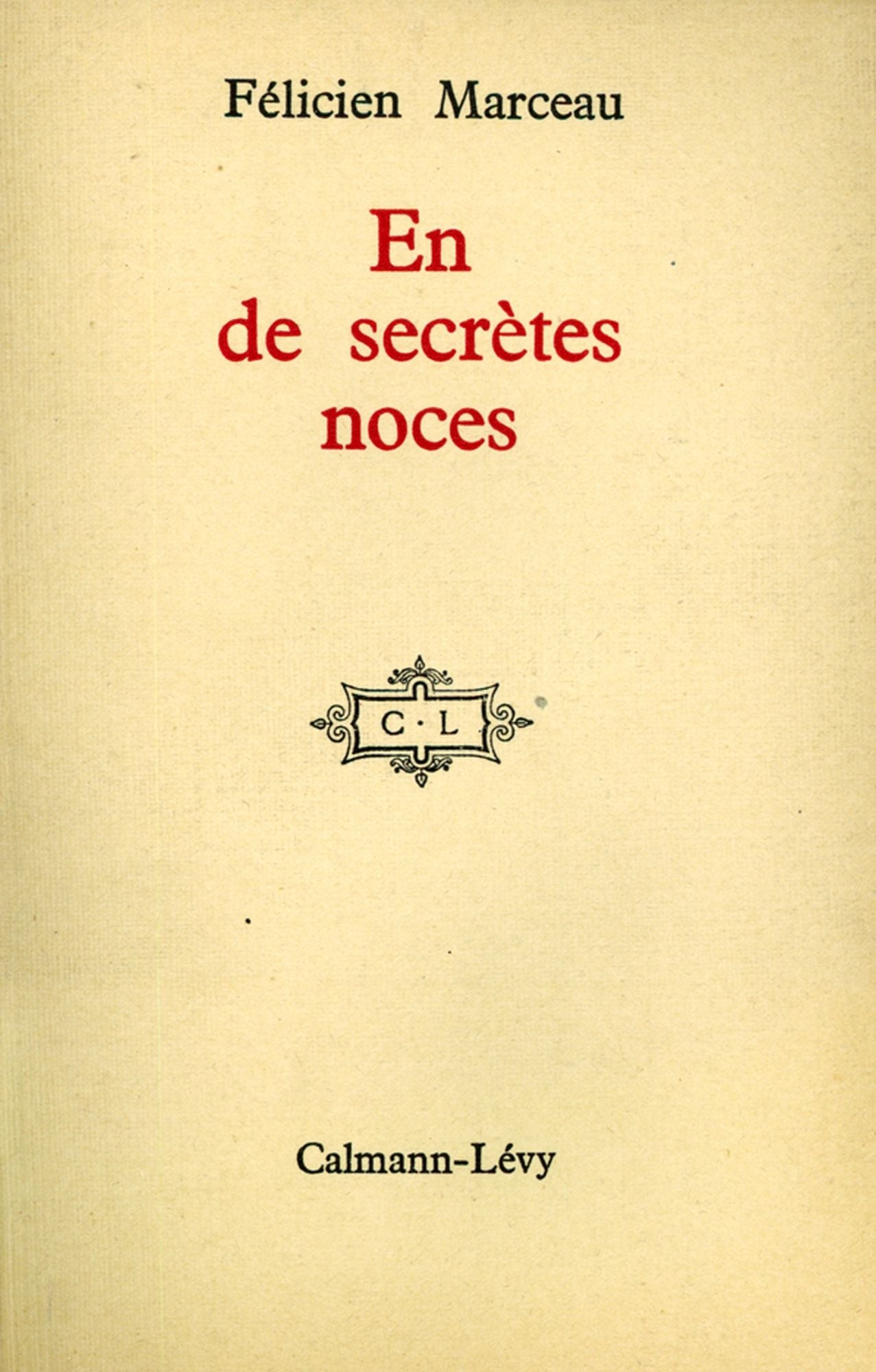 En de secrètes noces