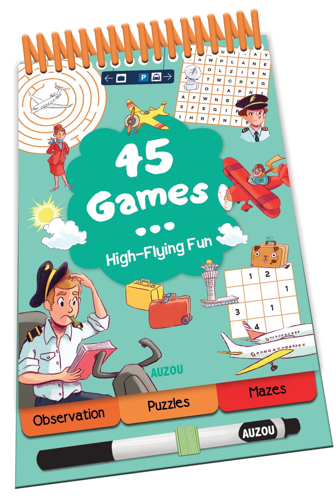 45 Games: On the Plane