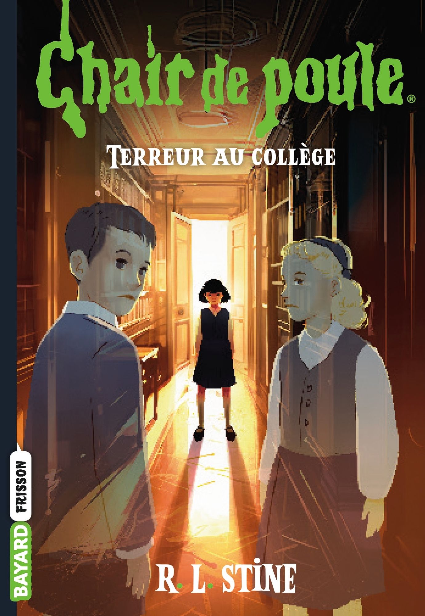 Chair de poule , Tome 47: L'école hantée