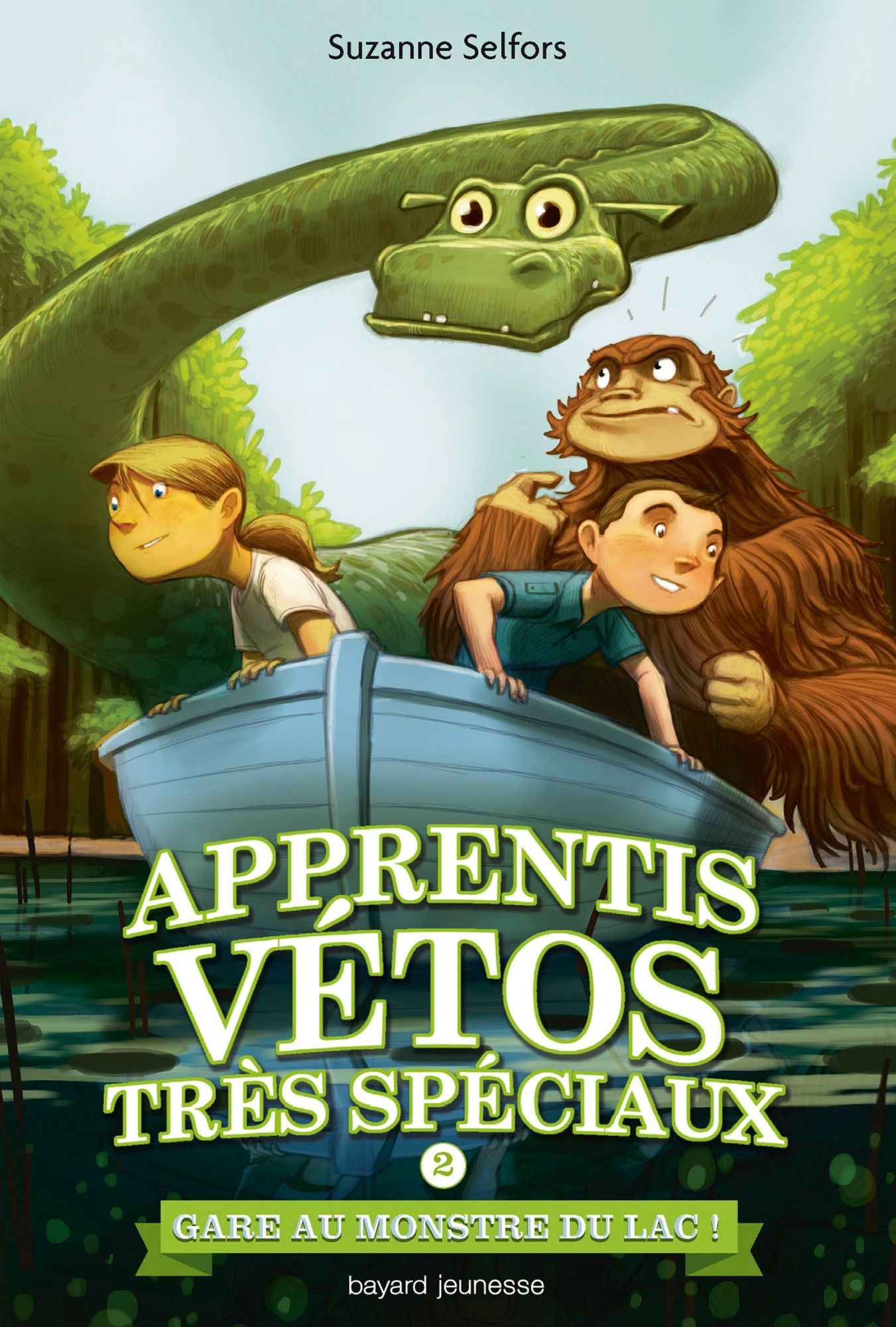 Les apprentis vétos très spéciaux, Tome 02: Gare au monstre du lac !