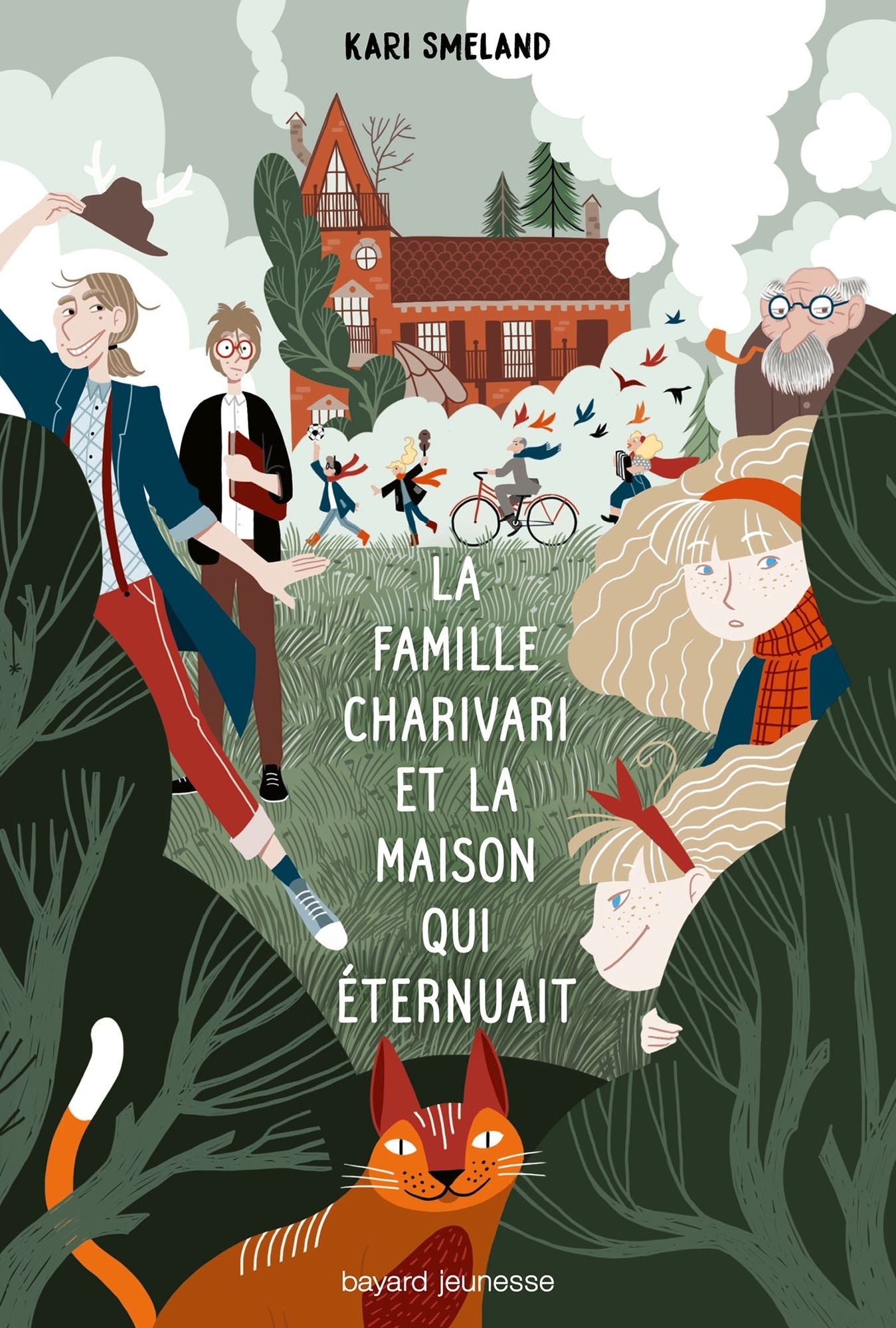La Famille Charivari et la maison qui éternuait