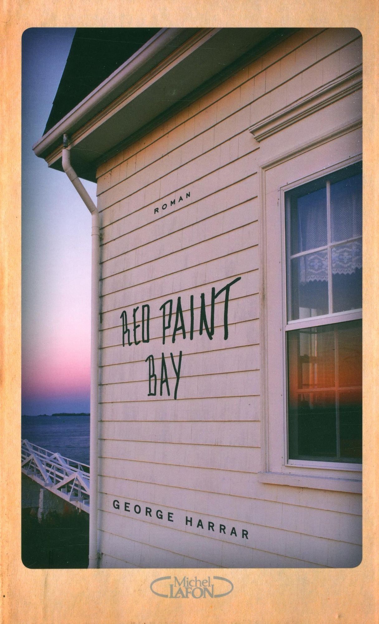 Red paint bay