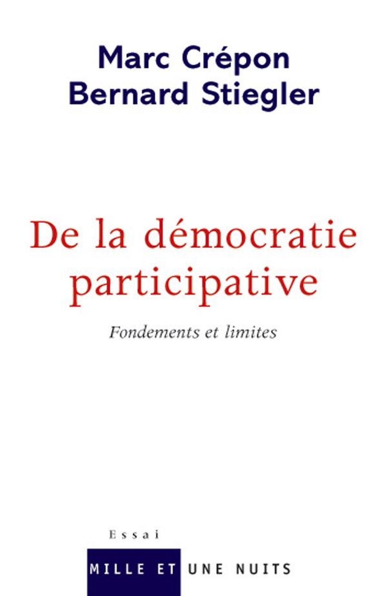 De la démocratie participative: Fondements et limites