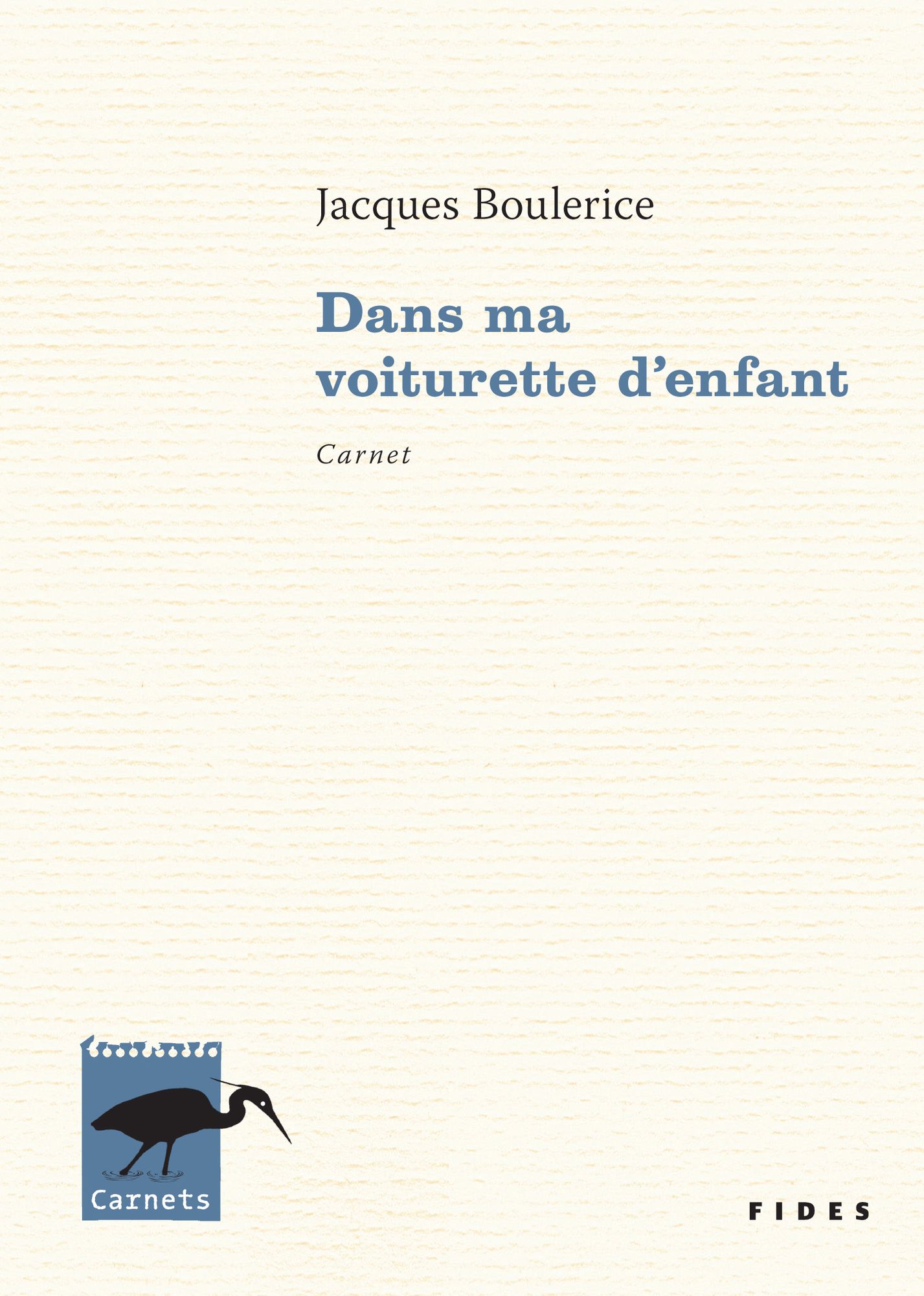 Dans ma voiturette d'enfant