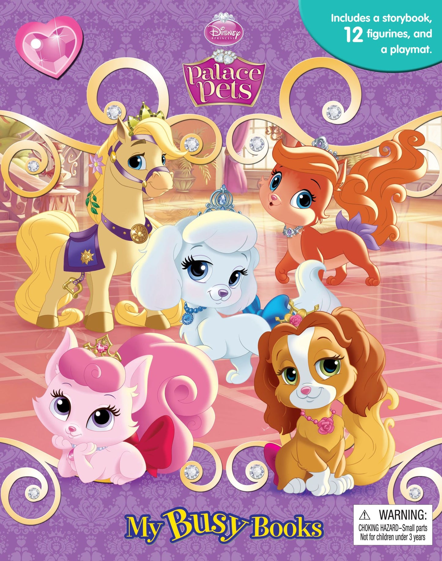 DISNEY PALACE PETS MY BUSY BOOKS