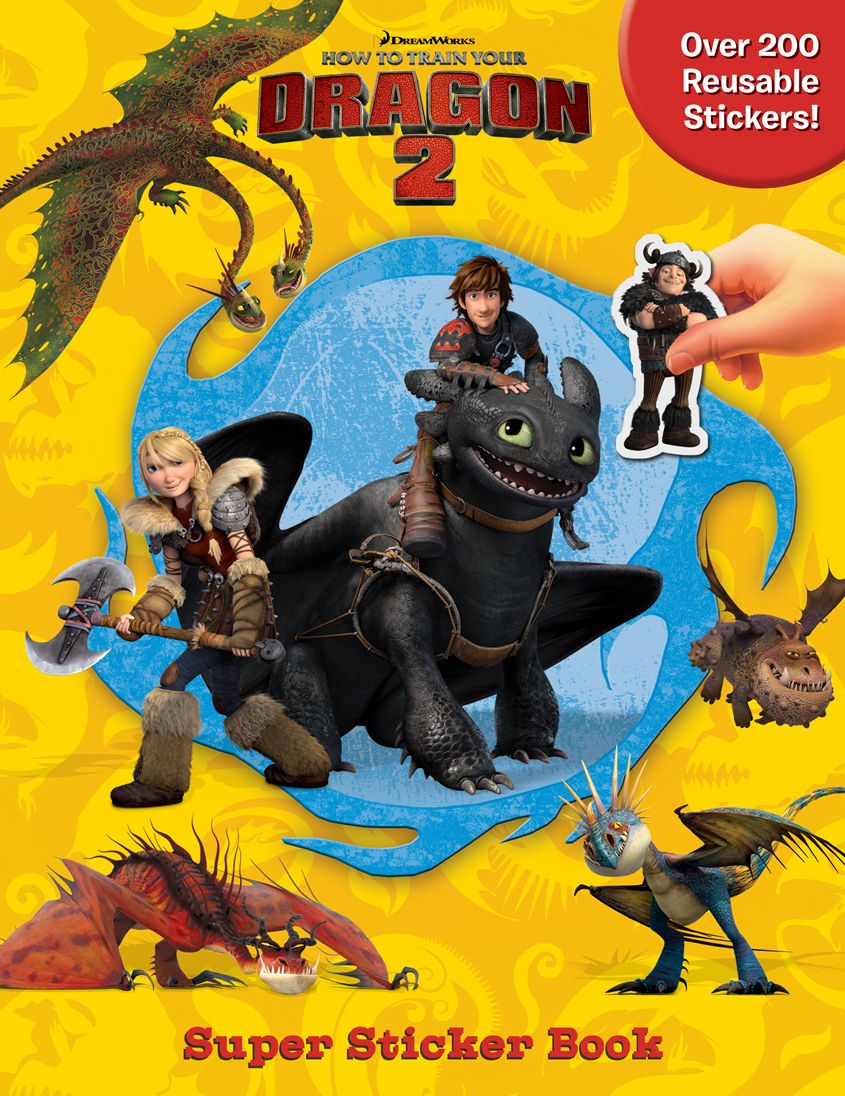 Dworks Dragons Super Sticker Book