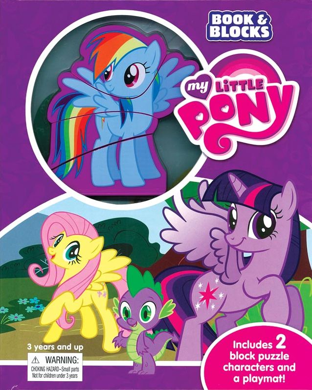My Little Pony Book & Blocks