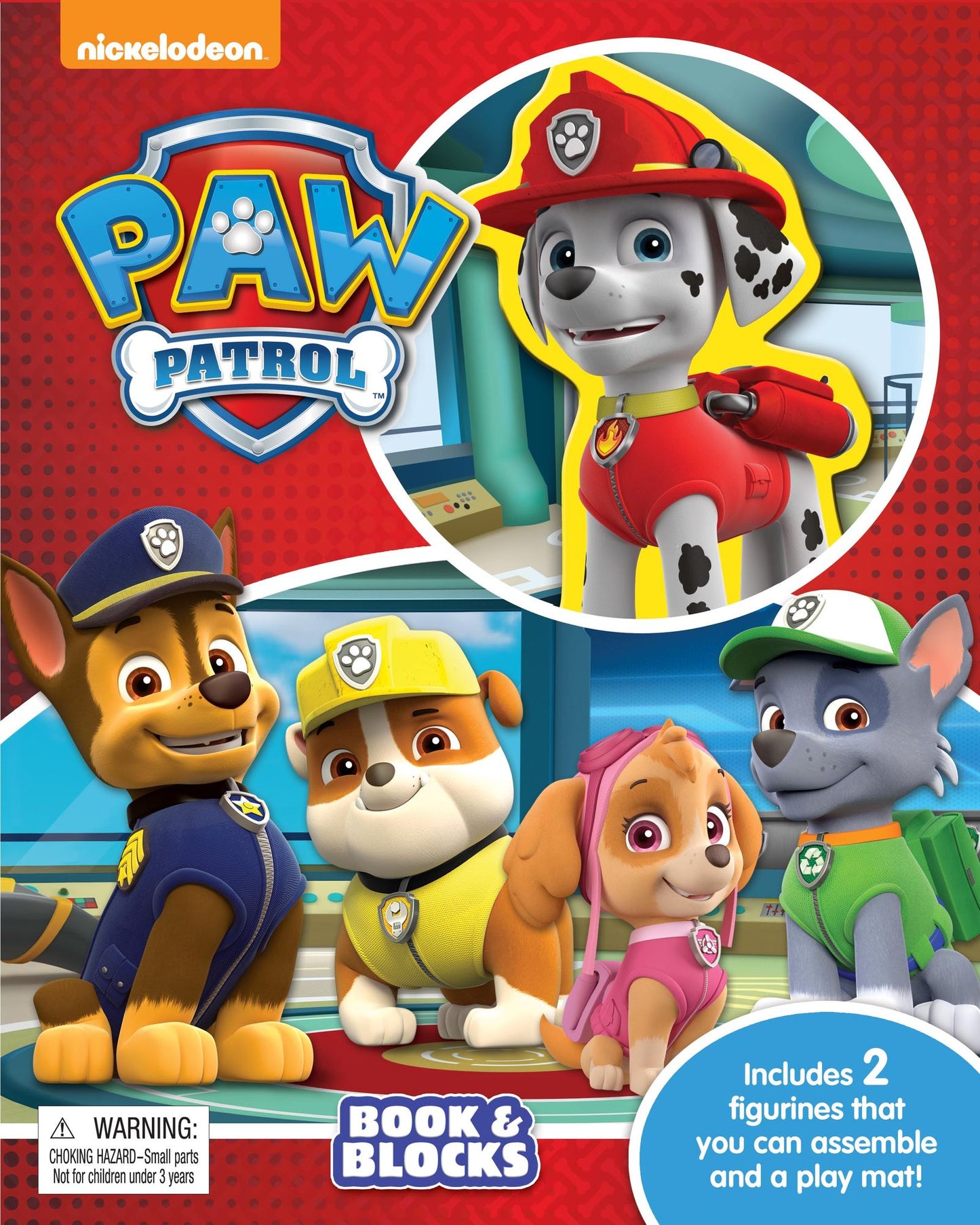 Paw Patrol Book & Blocks